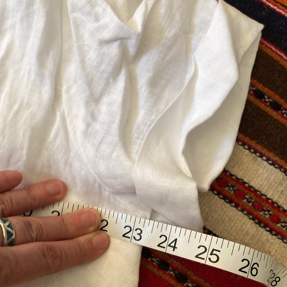 J. Jill Love Linen Button Down A Line Dress - Picture 6 of 7